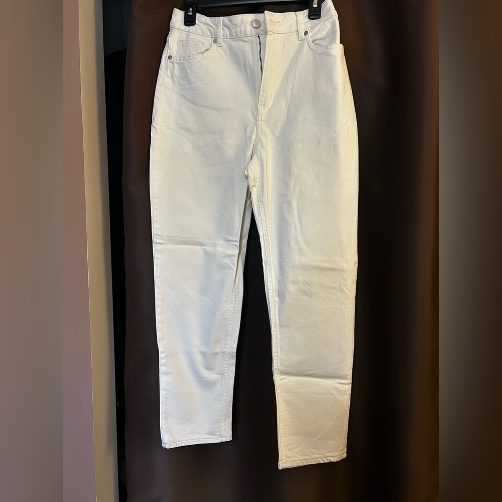 White jeans from H&M